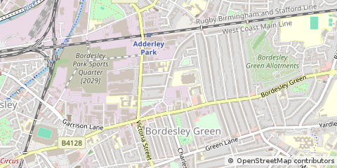 Map of Birmingham