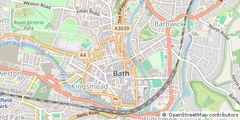 Map of Bath
