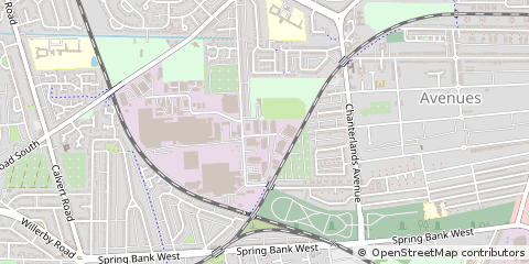 Map of Hull