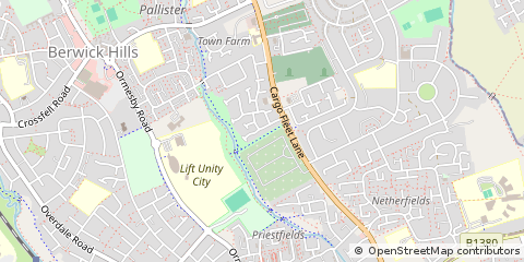 Map of Middlesbrough