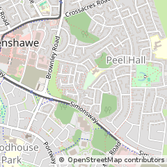 Map of Manchester