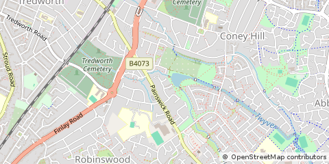 Map of Gloucester, Gloucestershire
