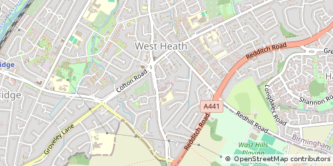 Map of Birmingham