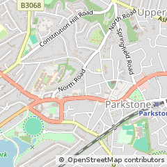 Map of Poole, Dorset