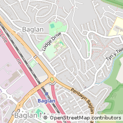 Map of Port Talbot