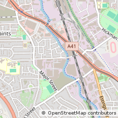 Map of Wolverhampton, West Midlands