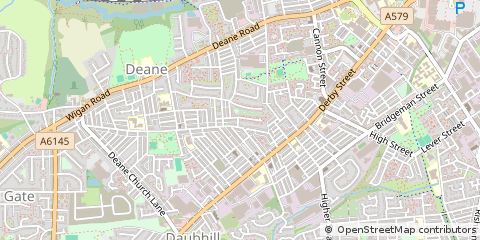Map of Bolton