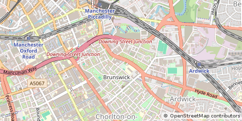 Map of Greater Manchester
