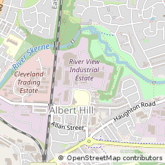 Map of Darlington