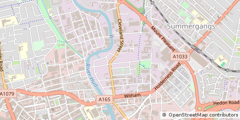 Map of Hull
