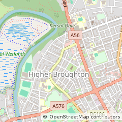 Map of Salford
