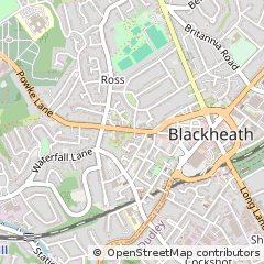 Map of Rowley Regis, West Midlands