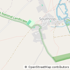 Map of Lechlade, Hertfordshire