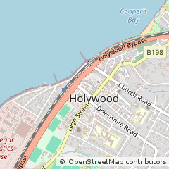 Map of Holywood, County Down