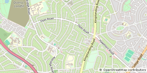 Map of Birmingham