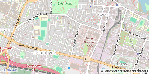 Map of Glasgow