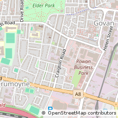 Map of Glasgow