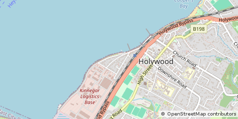Map of Holywood, Down
