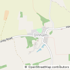 Map of Grantham, Lincolnshire