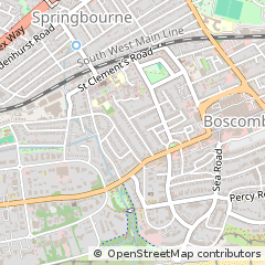 Map of Bournemouth