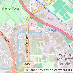 Map of Birmingham, West Midlands