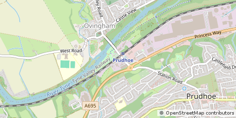 Map of Prudhoe