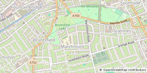 Map of Edinburgh