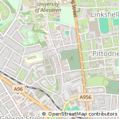 Map of Aberdeen, Aberdeenshire