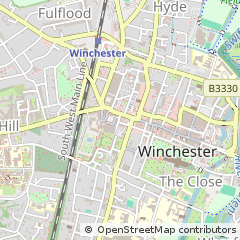 Map of Winchester