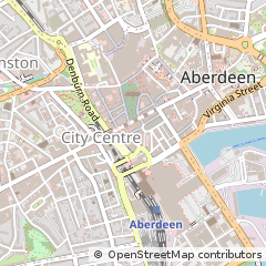 Map of Aberdeen, Grampian