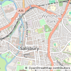 Map of Salisbury