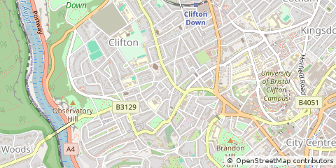 Map of Bristol
