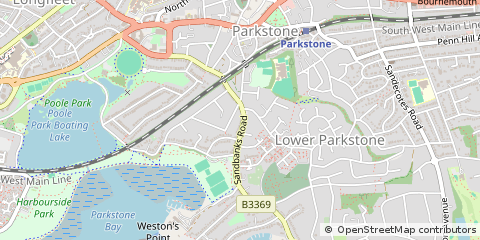 Map of Poole