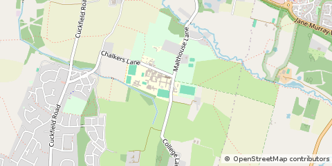 Map of Hassocks, West Sussex