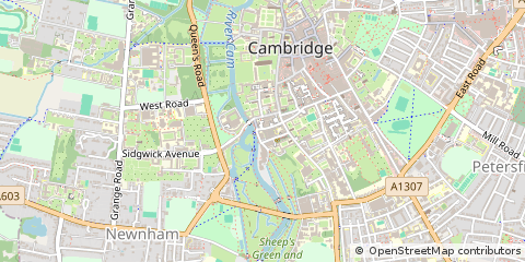 Map of Cambridge