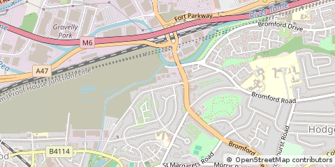 Map of Birmingham