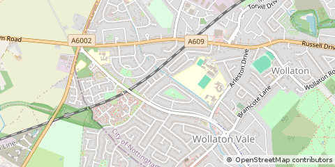 Map of Nottingham