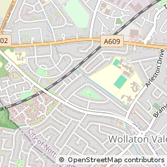 Map of Nottingham