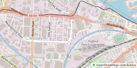 Map of Manchester