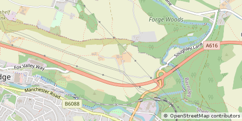 Map of Sheffield