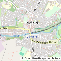 Map of Uckfield
