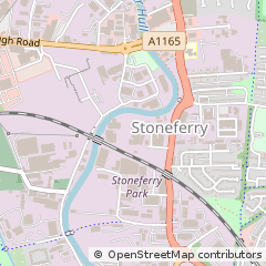Map of Hull, East Yorkshire