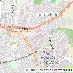 Map of Heywood