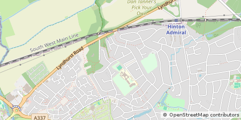 Map of Christchurch
