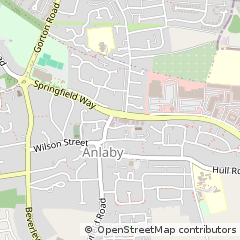Map of Hull, East Yorkshire