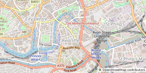 Map of Bristol, Somerset