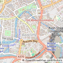 Map of Bristol, Somerset