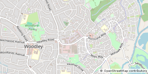 Map of Reading