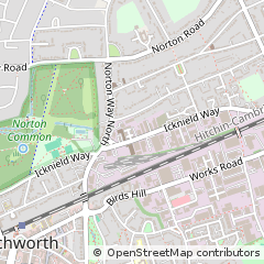 Map of Letchworth Garden City