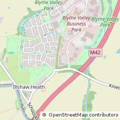 Map of Solihull